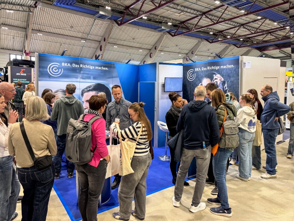 BKA Recruiting-Messe Besucher